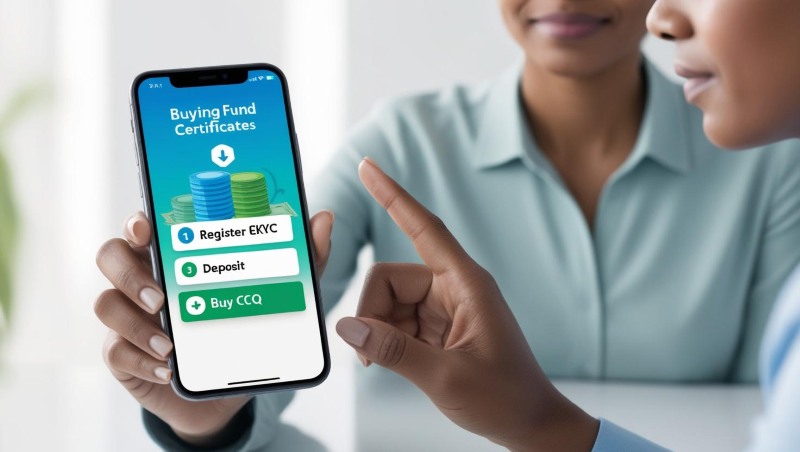 Nhà đầu tư mới bắt đầu mua chứng chỉ quỹ qua app điện thoại