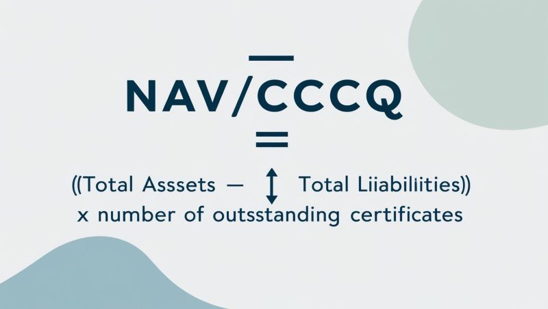 Minh họa công thức tính NAV/CCQ quỹ mở đơn giản