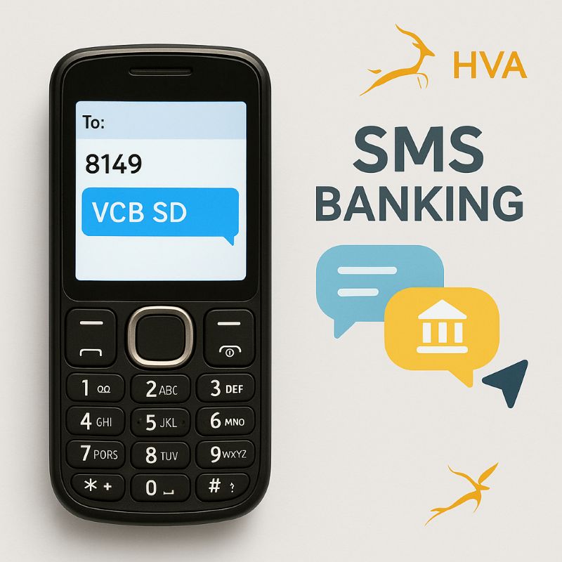 Người dùng nhắn tin SMS Banking kiểm tra số dư tài khoản