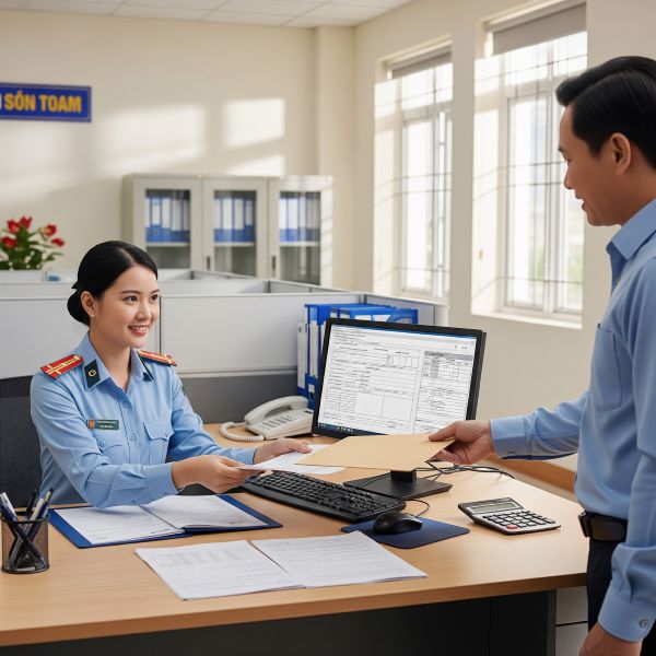 Kê khai thuế sang tên sổ đỏ tại Chi cục Thuế