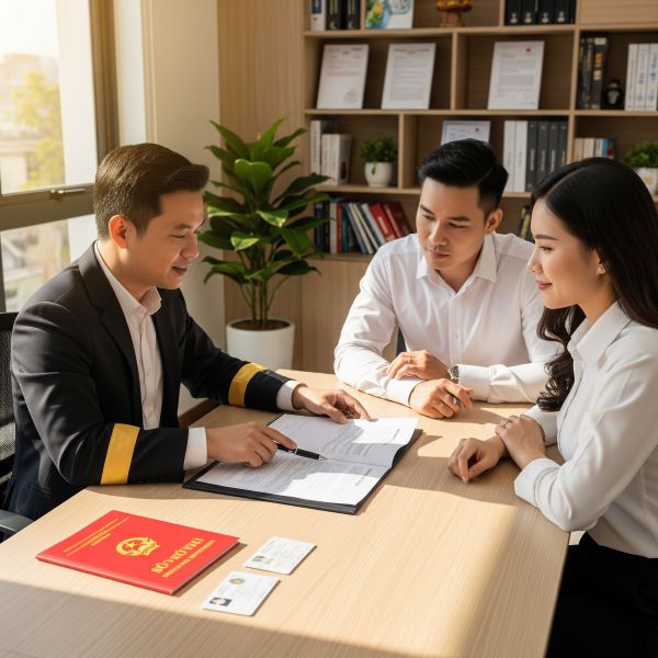 Ký hợp đồng chuyển nhượng sổ đỏ tại văn phòng công chứng