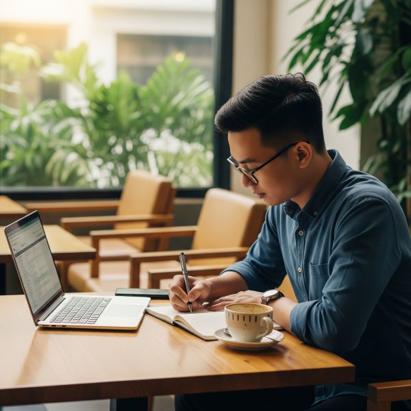 Người trẻ Việt lên kế hoạch tài chính cá nhân tại quán cà phê