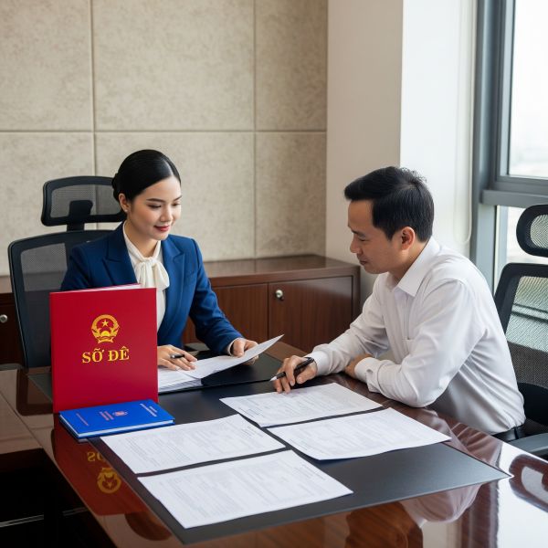 Chuyên viên ngân hàng tư vấn vay vốn bằng tài sản đảm bảo