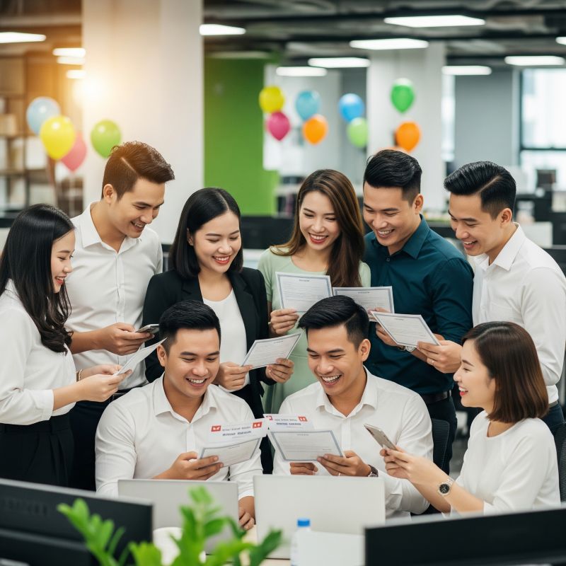 Nhân viên công ty Việt vui mừng nhận cổ phiếu thưởng ESOP