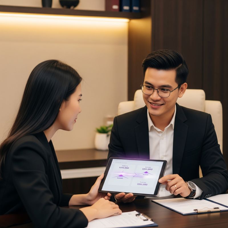 Chuyên viên tài chính Việt giải thích giá trần cổ phiếu cho khách hàng