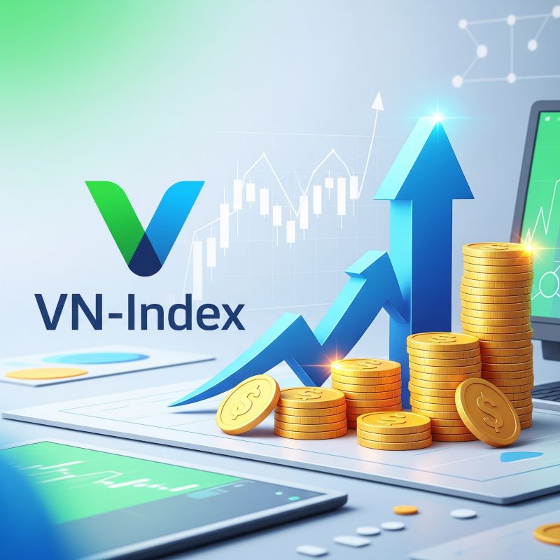 Minh họa 1 điểm VN-Index tương ứng với thay đổi vốn hóa thị trường