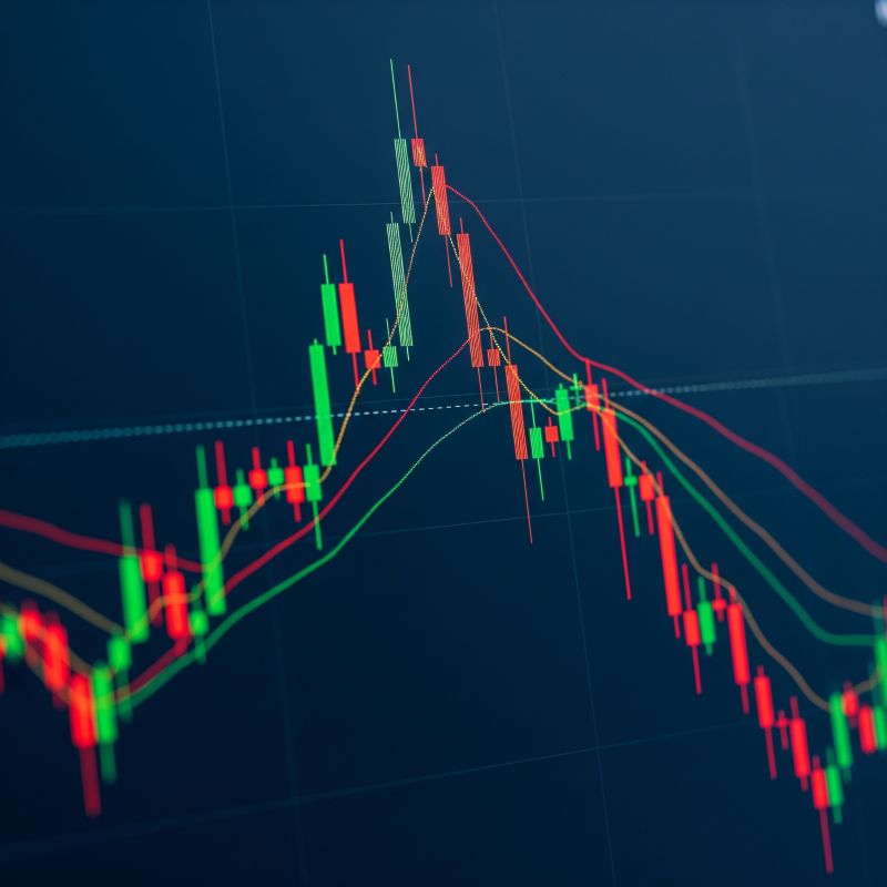 Biểu đồ mô phỏng biến động giá cổ phiếu penny tại Việt Nam