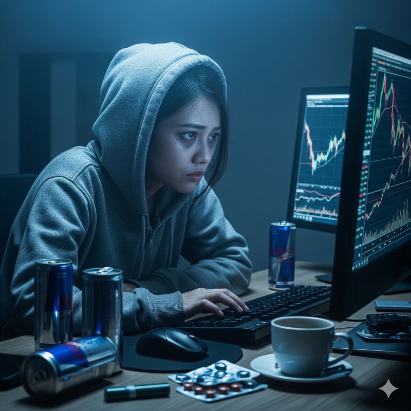 Người trẻ Việt mất ngủ vì áp lực giao dịch forex suốt đêm