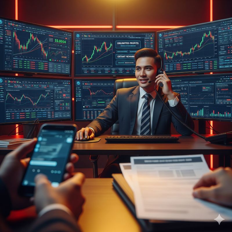 Giả danh chuyên gia dụ dỗ đầu tư forex qua điện thoại