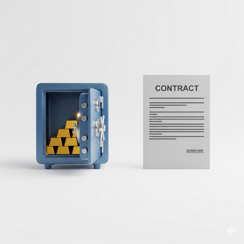 So sánh trực quan trái phiếu có tài sản đảm bảo và không có tài sản đảm bảo