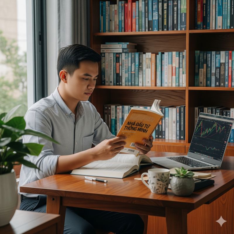 Người trẻ Việt học đầu tư chứng khoán tại nhà