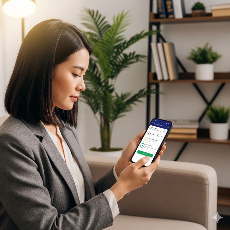 Phụ nữ Việt đăng ký tài khoản đầu tư cổ phiếu nước ngoài qua điện thoại