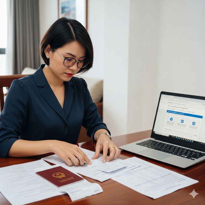 Phụ nữ Việt chuẩn bị hồ sơ đầu tư cổ phiếu nước ngoài theo đúng quy định