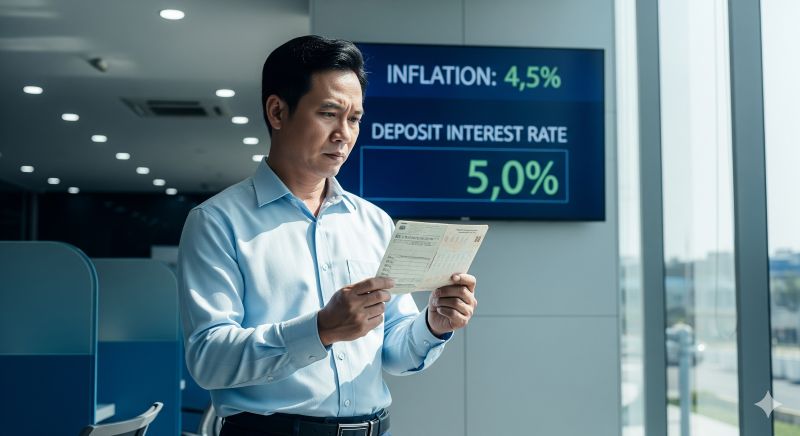 Nhà đầu tư lo lắng vì lãi suất thấp và lạm phát cao