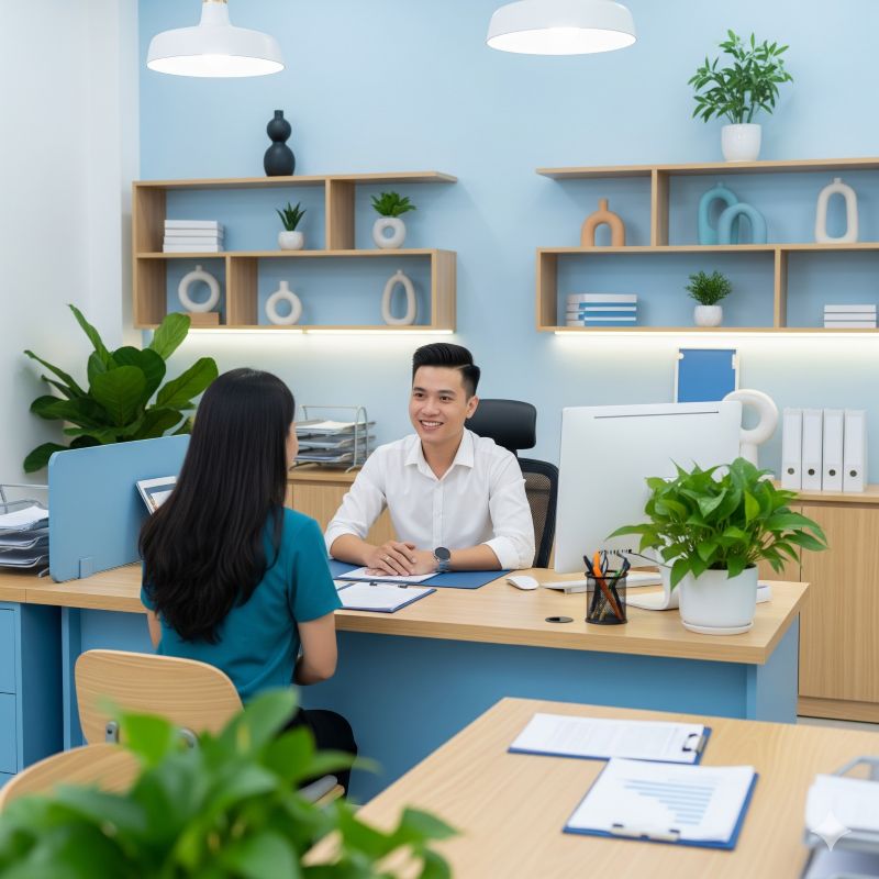 Tư vấn tín dụng cho khách hàng đang muốn khôi phục hồ sơ nợ xấu