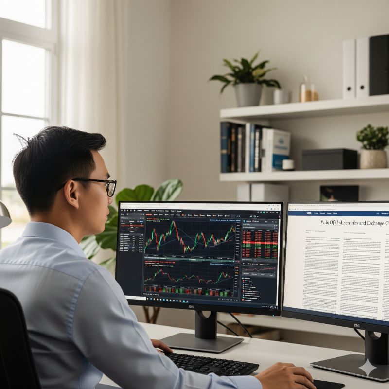 Nhà đầu tư tra cứu pháp lý khi giao dịch chứng khoán quốc tế