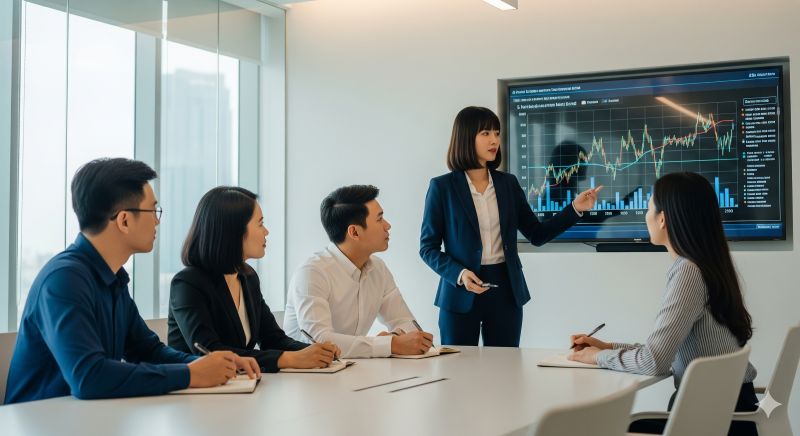 Chuyên gia tài chính đang thảo luận về xu hướng lãi suất trái phiếu 5 năm