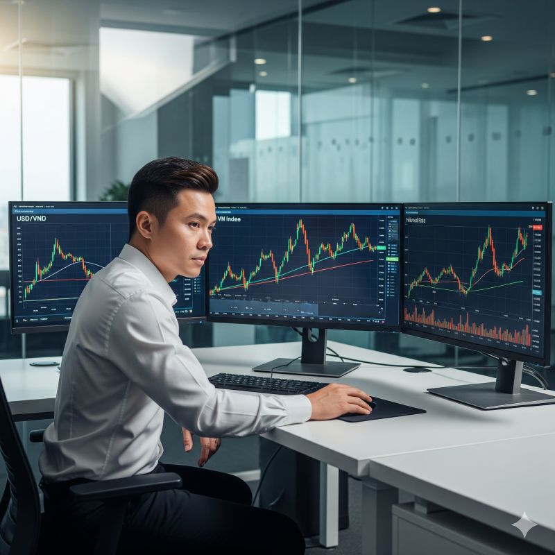 Nhà đầu tư Việt theo dõi chỉ số tài chính trước thay đổi của Fed