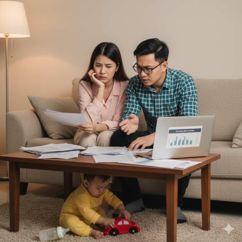 Gia đình trẻ Việt lo lắng chi phí vay mua nhà tăng cao