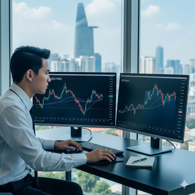 Nhà đầu tư Việt phân tích biến động tỷ giá USD/VND