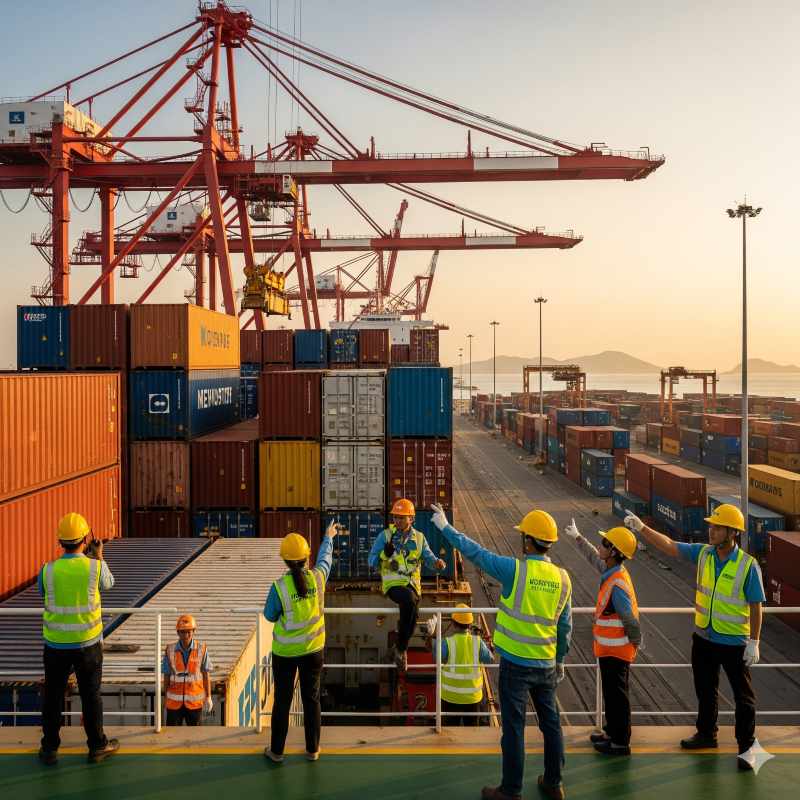 Hoạt động xuất khẩu tại cảng biển Việt Nam khi USD tăng giá