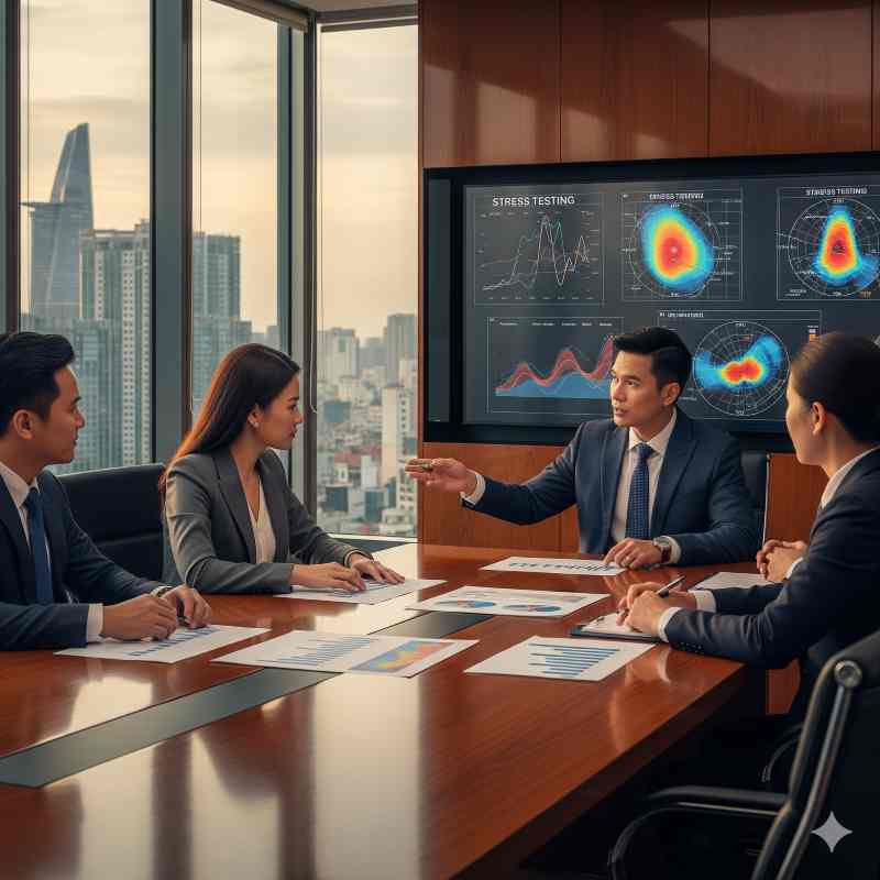 Ban điều hành họp khẩn bàn kế hoạch ứng phó rủi ro thanh khoản