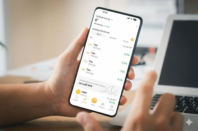 Nhà đầu tư trẻ theo dõi tài sản qua app HVA