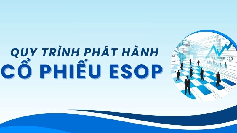 Quy trình phát hành cổ phiếu ESOP theo quy định pháp luật
