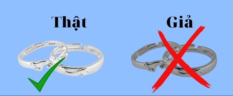 So sánh phản ứng khi đốt bạc thật và bạc giả, thể hiện rõ sự khác biệt