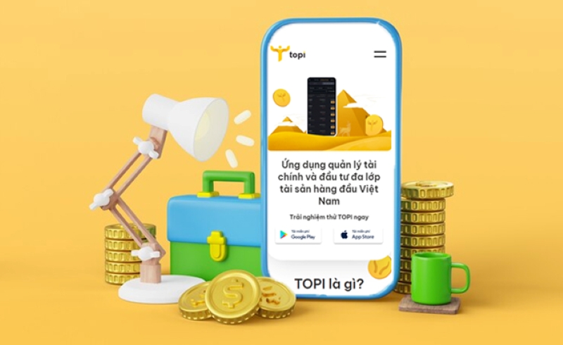 Ứng dụng TOPI được nhiều nhà đầu tư lựa chọn