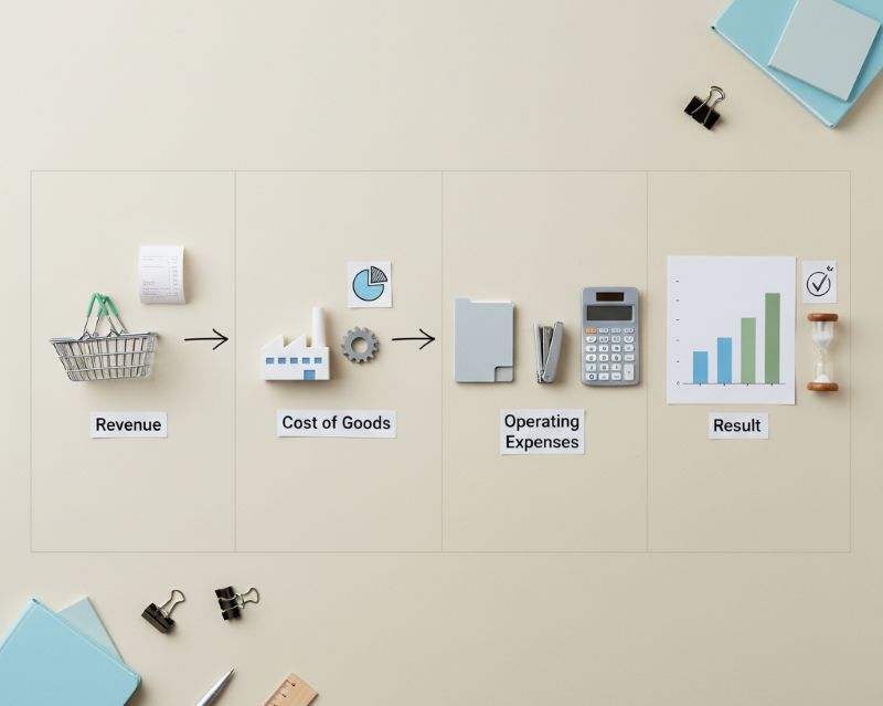 Các thành phần chính của báo cáo lãi lỗ