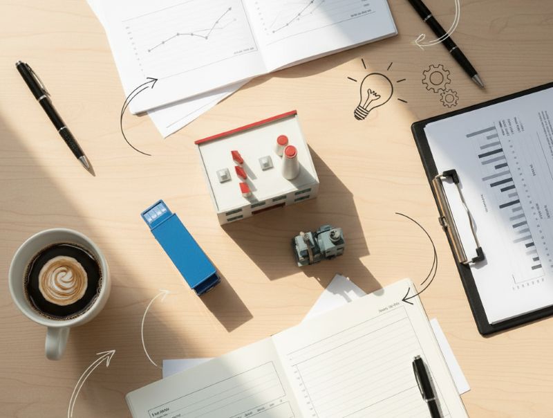 Mô hình nhà xưởng và tài sản hữu hình