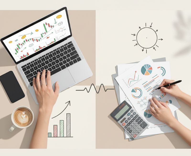 So sánh đầu tư cổ phiếu và đầu tư chứng chỉ quỹ