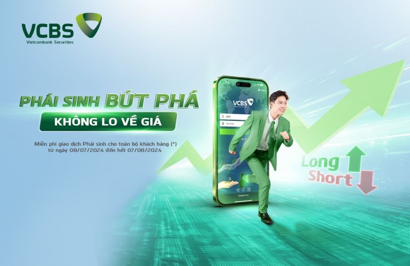 VCBS hệ thống giao dịch phái sinh trên Mobile App