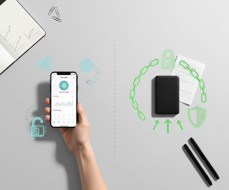 So sánh ví nóng và ví lạnh