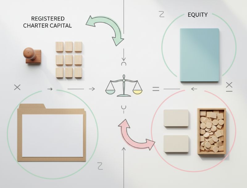 So sánh vốn điều lệ và vốn chủ sở hữu