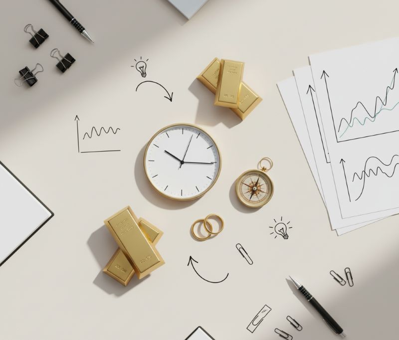 Phân tích thời điểm thích hợp để mua vàng tích trữ