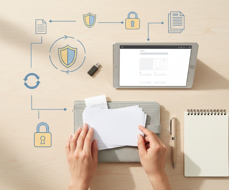 Sắp xếp chứng từ giao dịch mua đất an toàn