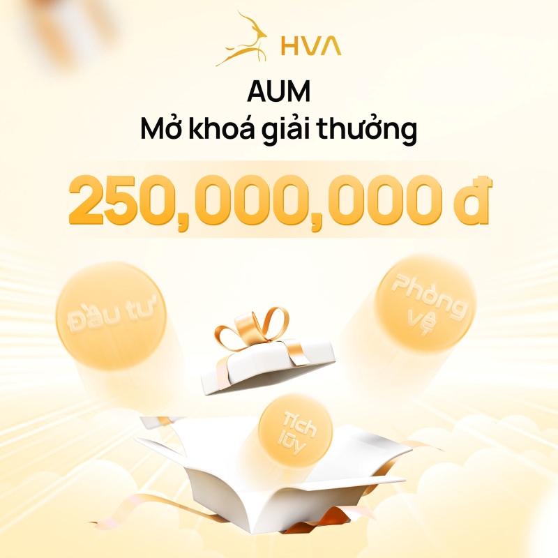 AUM - Mở khóa bí mật để nhận thưởng 250 triệu VND từ HVA